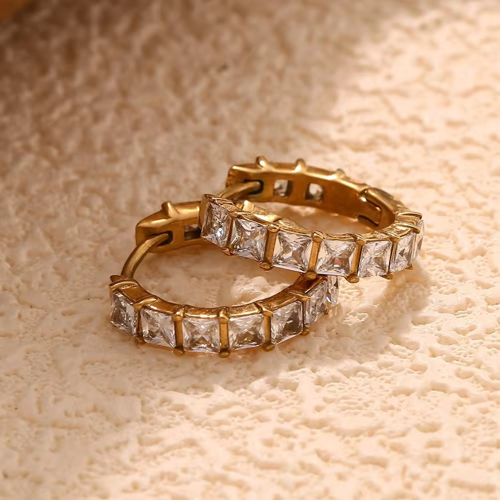 Pure Curve Hoop Earrings