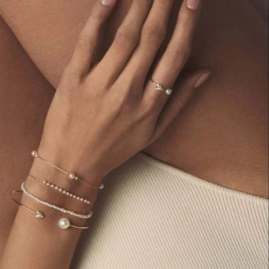 Dewdrop Pearl Bracelet