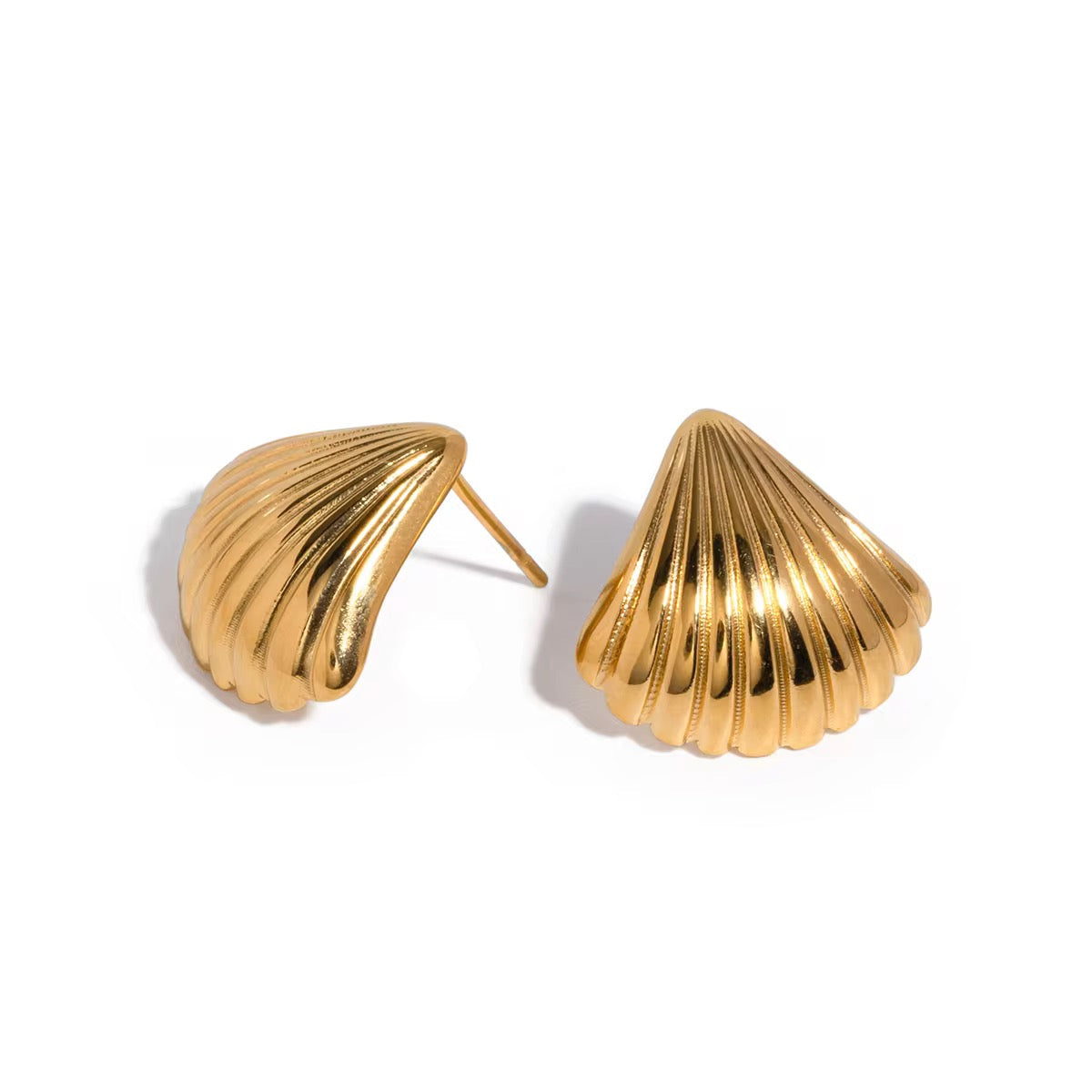 Seashell Spark Earrings