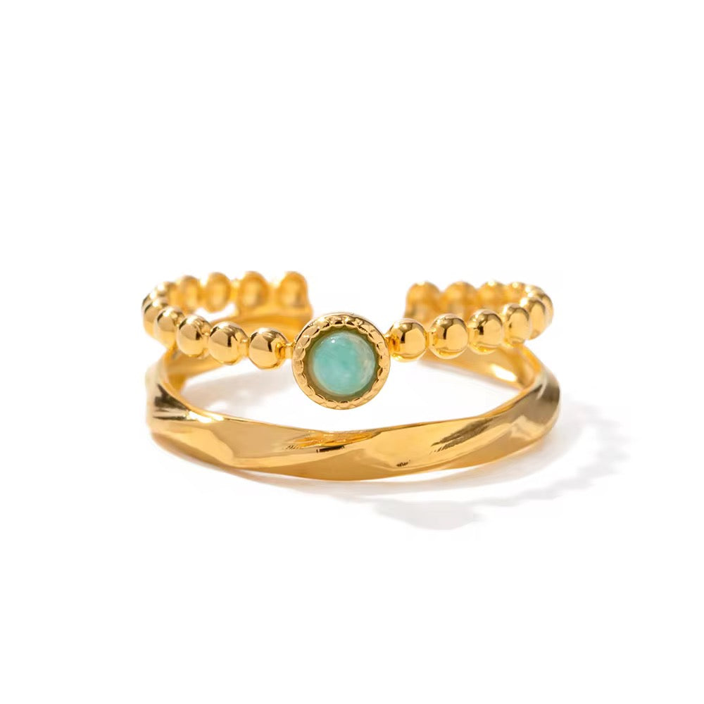 Lustrous Link Ring