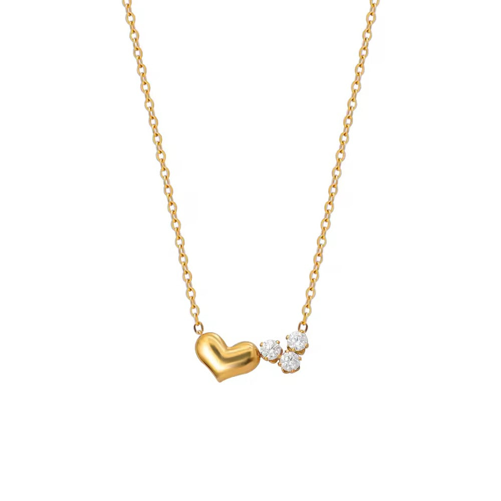 Heart and Heart Neckchain
