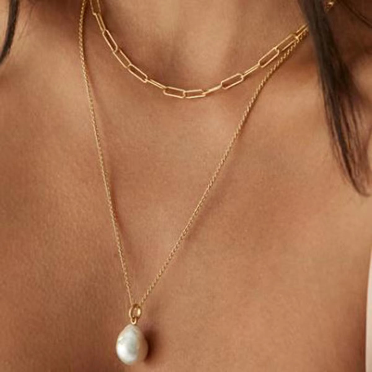Glow Stacked Neckchain