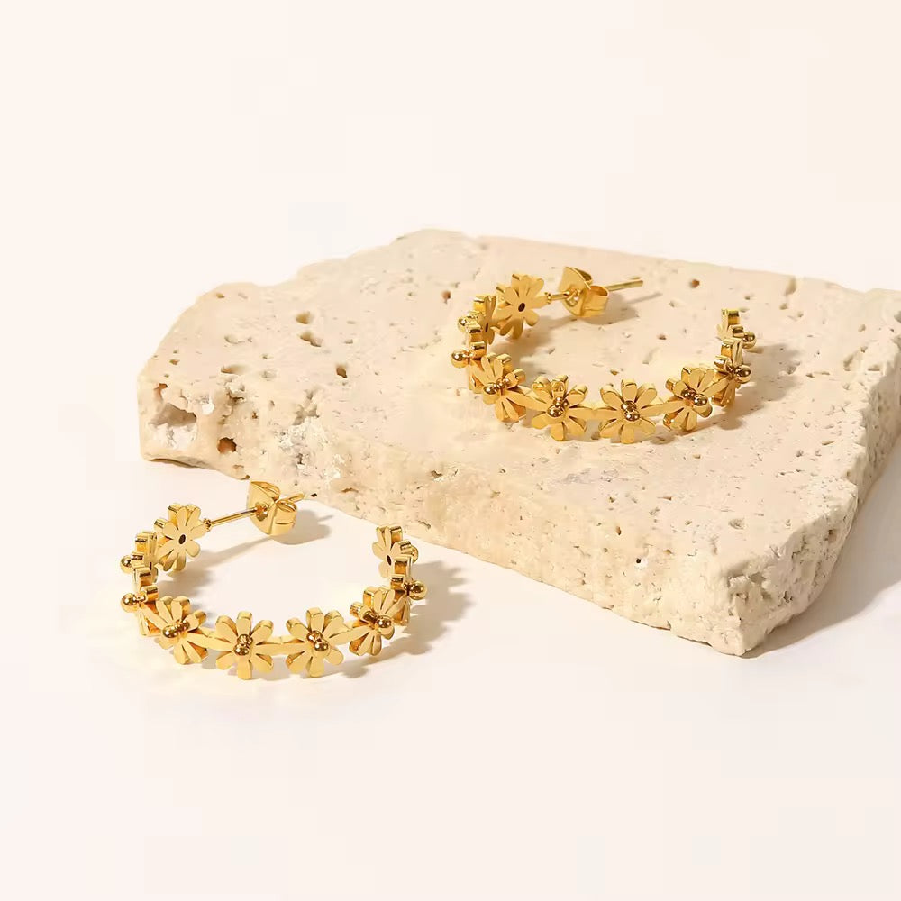 Blossom Loop Earrings