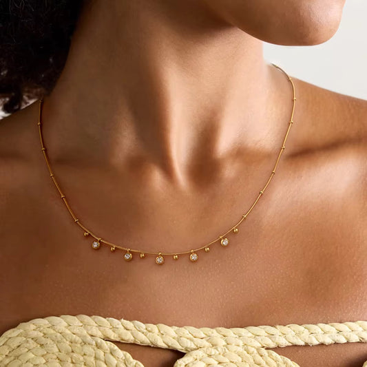 Golden Gleam Neckchain