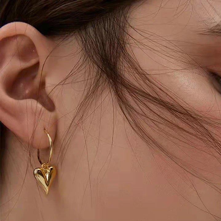 Radiant Love Hoop Earrings