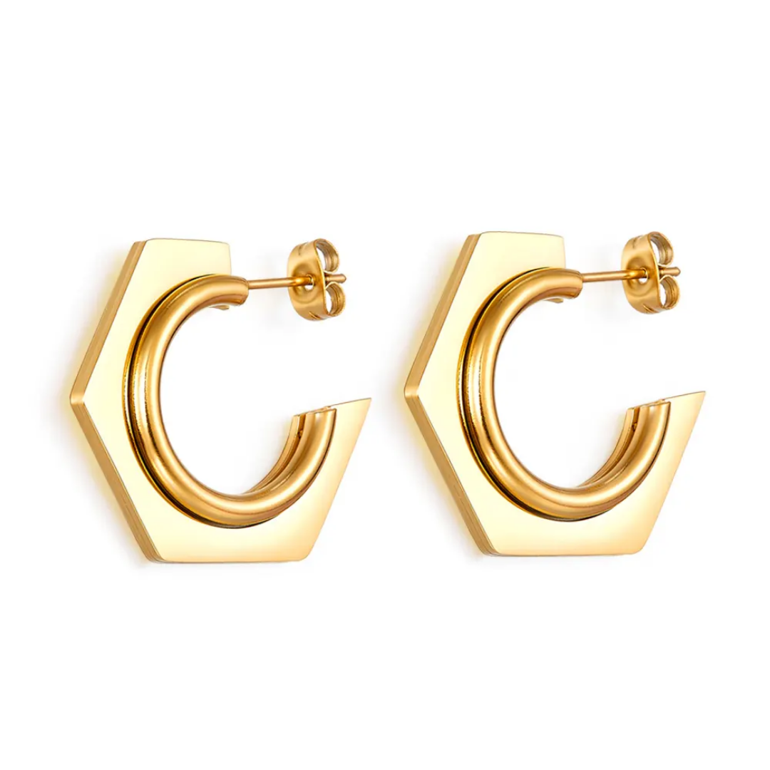 Eterna Hoop Earrings