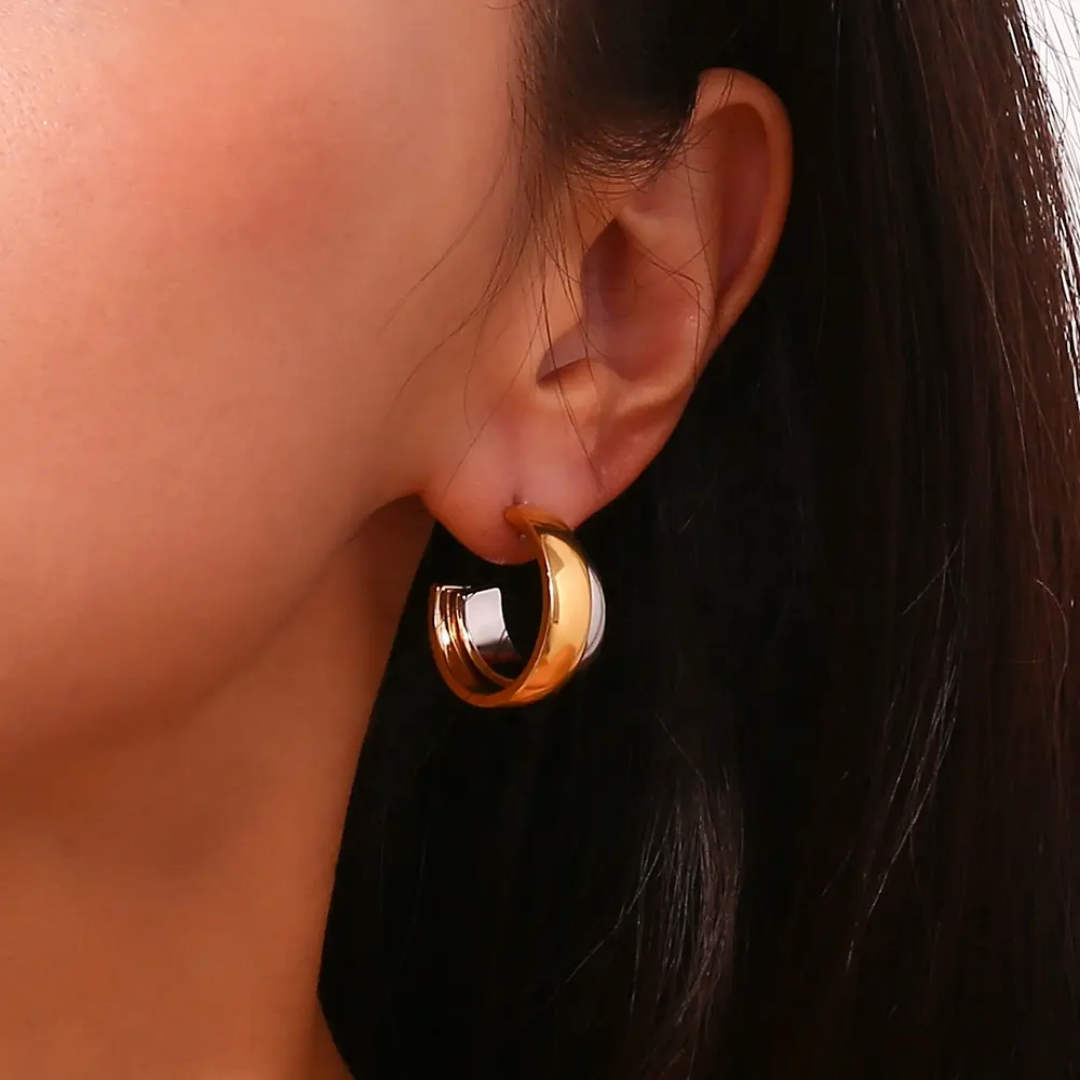 Celeste Hoop Earrings