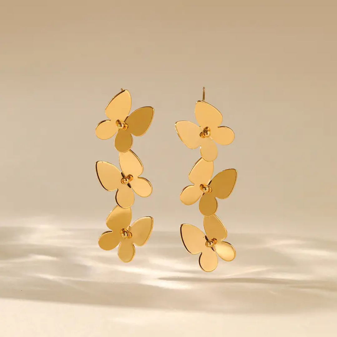 Butterfly Drop Earrings