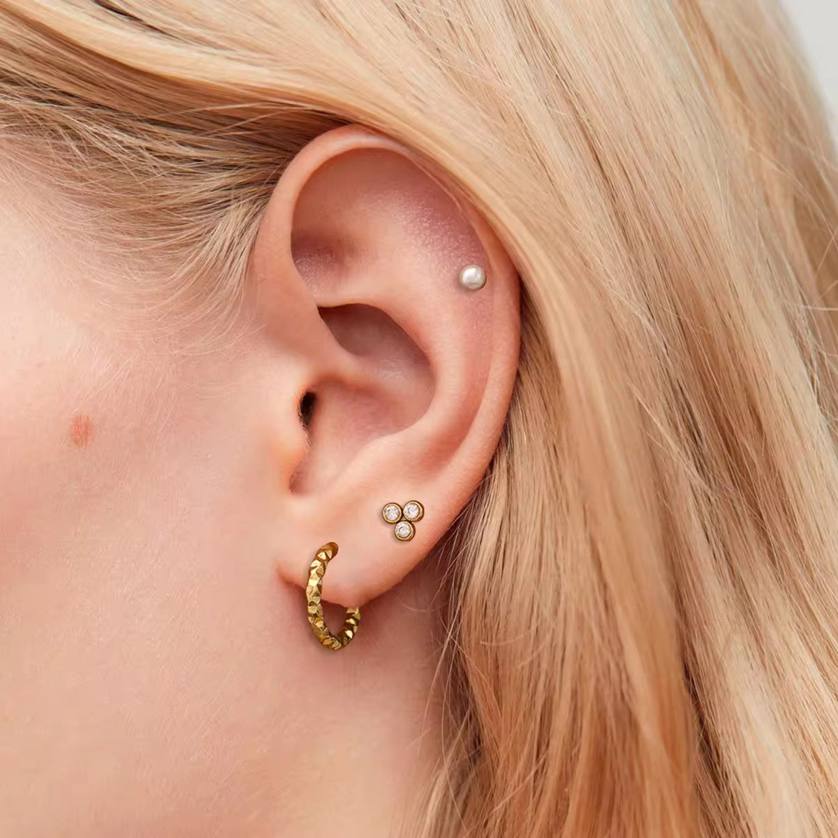 Soft Stacks Earrings