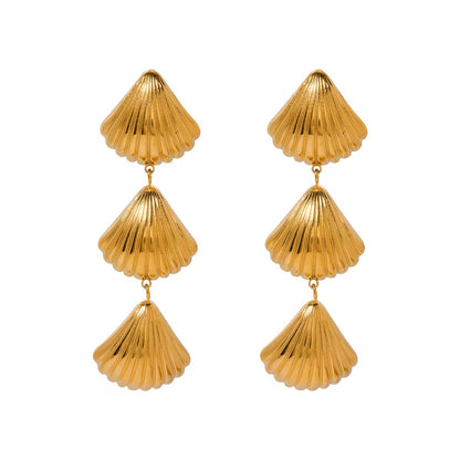 Shell Drift Glow Earrings