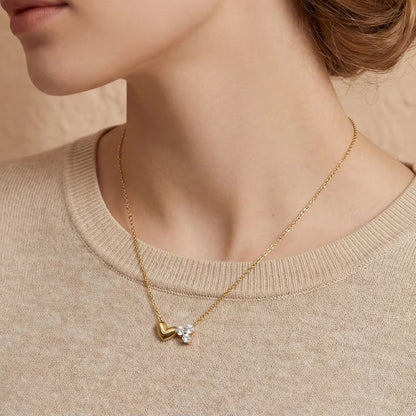 Heart and Heart Neckchain