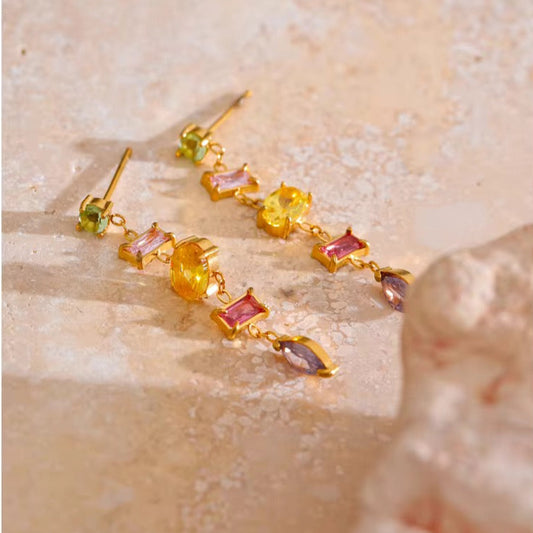 Rainbow Gleam Earrings