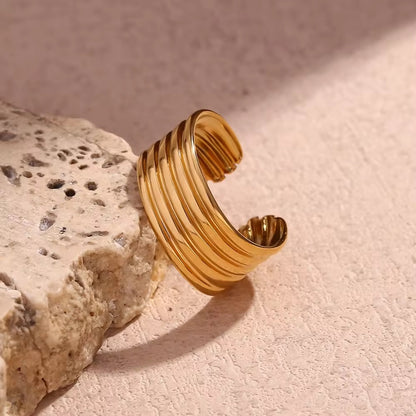 Golden Aura Cuff Bracelet