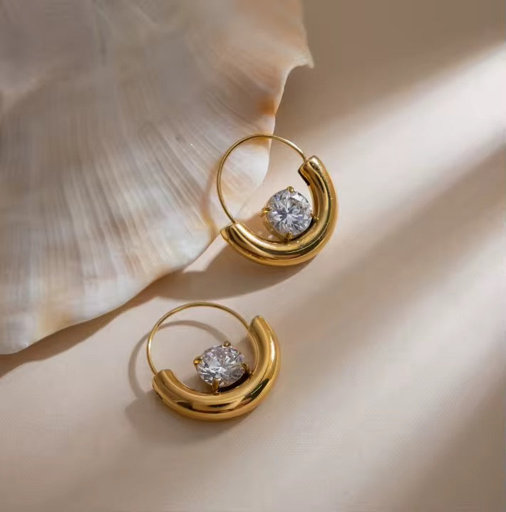 Celeste Hoop Earrings