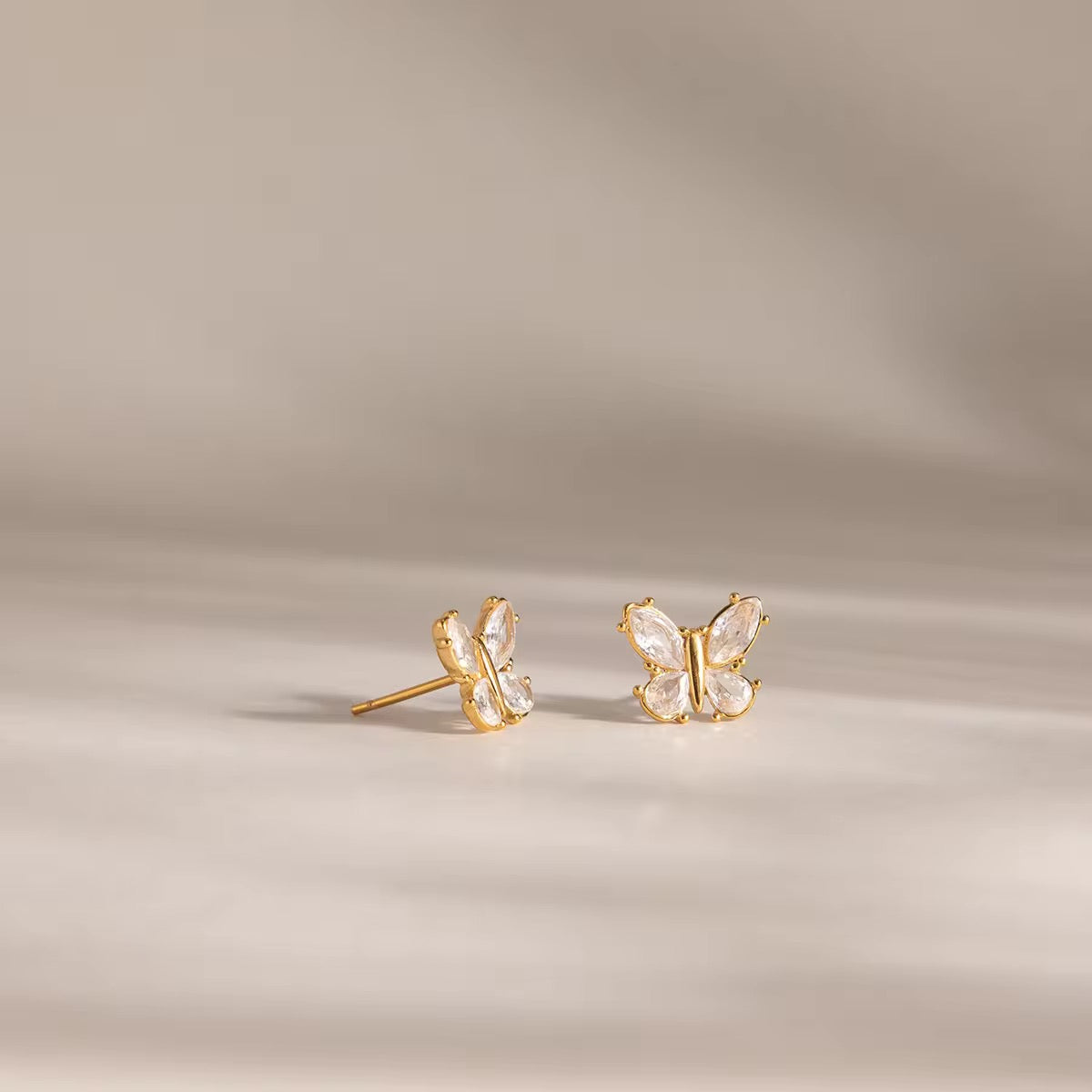 Butterfly stud Earrings