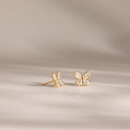 Butterfly stud Earrings