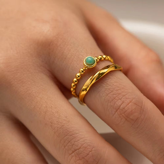 Lustrous Link Ring