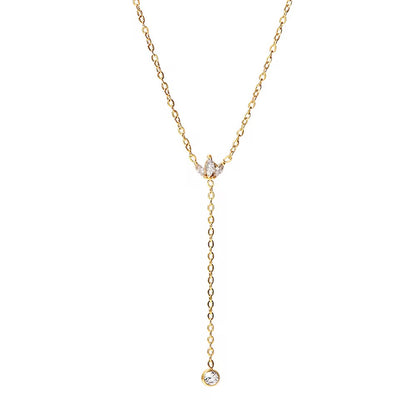 Floral Y Neckchain