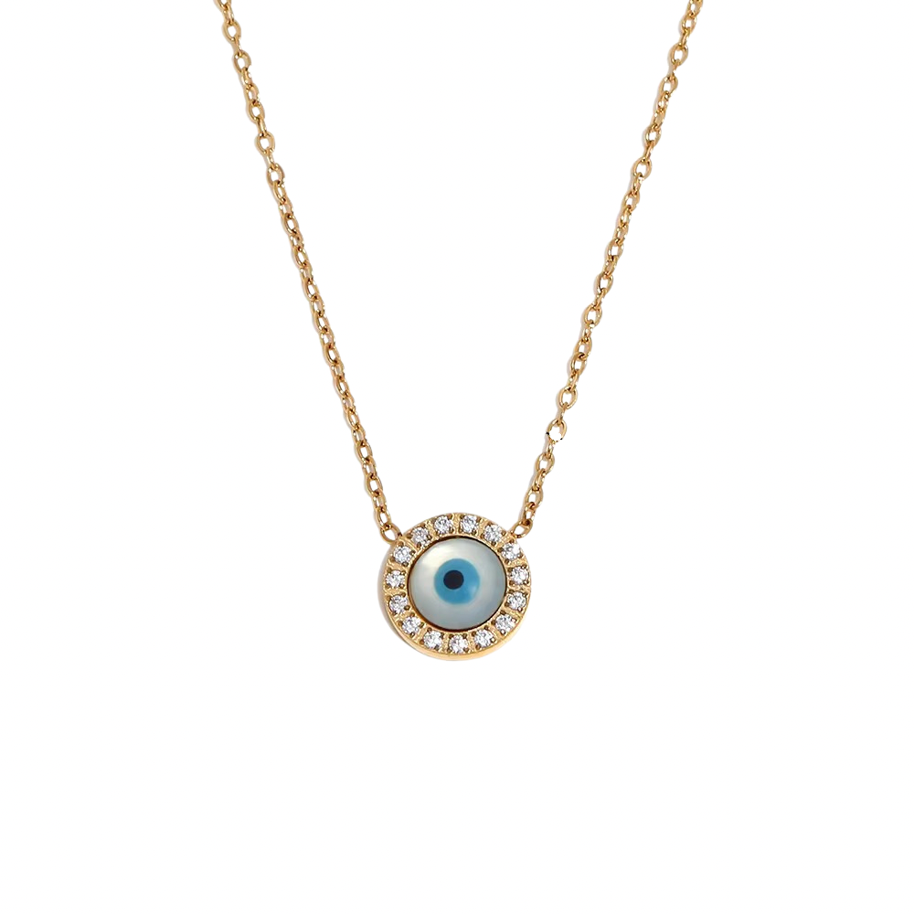 Dainty EvilEye Neckchain