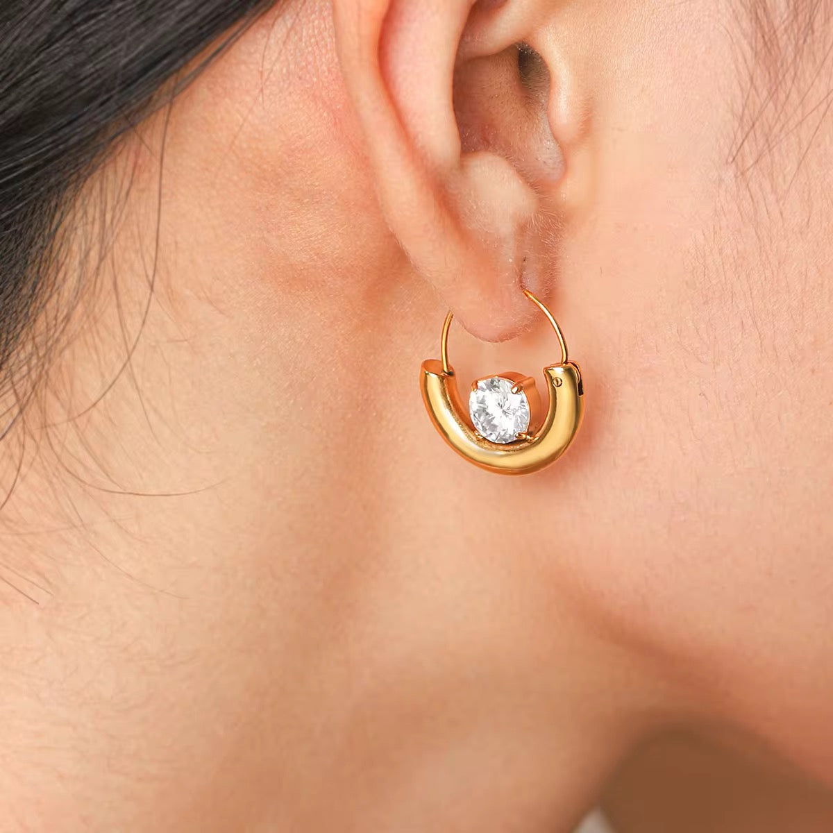 Celeste Hoop Earrings