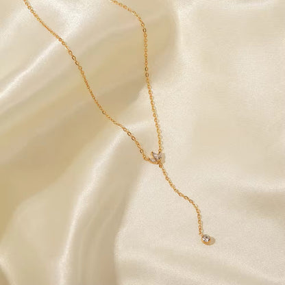 Floral Y Neckchain