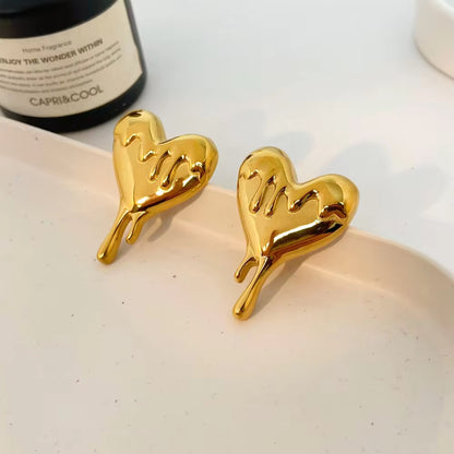 Melt My Heart Stud Earrings