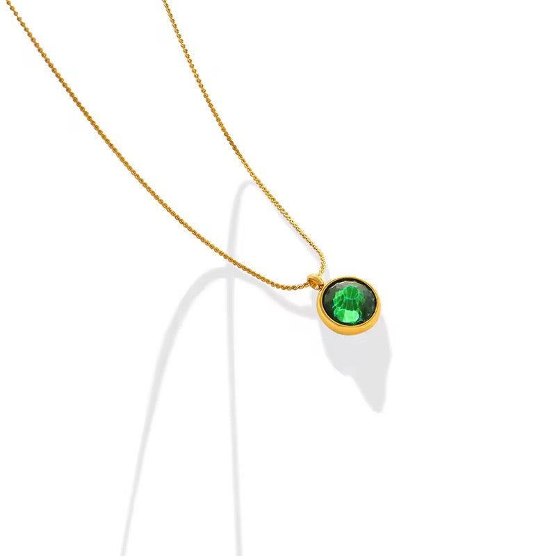 Whispers of Emerald Neckchain