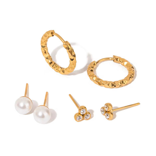 Soft Stacks Earrings