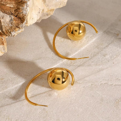 Orb Curve Earrings