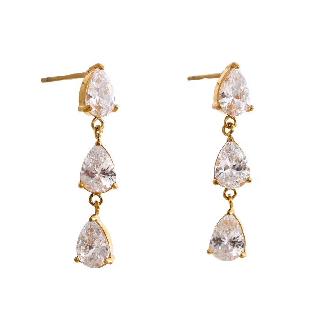 Trinity Drops Earrings