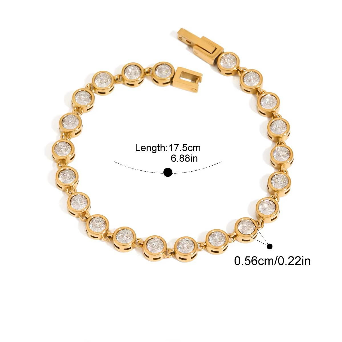 Zara Tennis Bracelet
