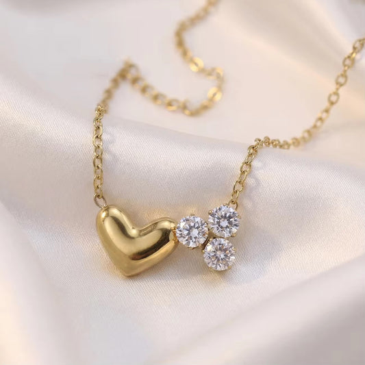 Heart and Heart Neckchain