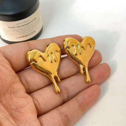 Melt My Heart Stud Earrings