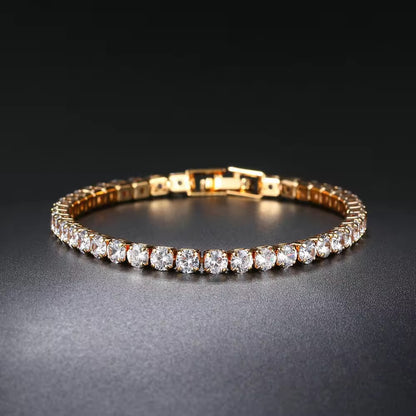 Self locking Tennis Bracelet