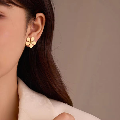 Flora Glow Stud Earrings