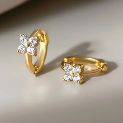 Bloom Huggie Earrings