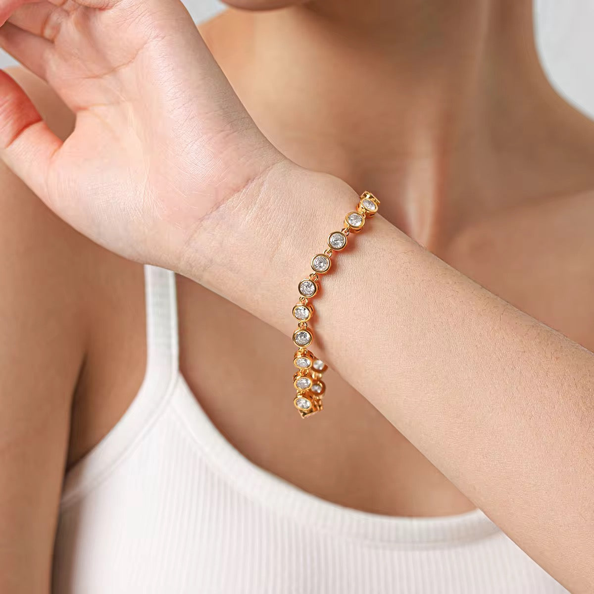 Zara Tennis Bracelet