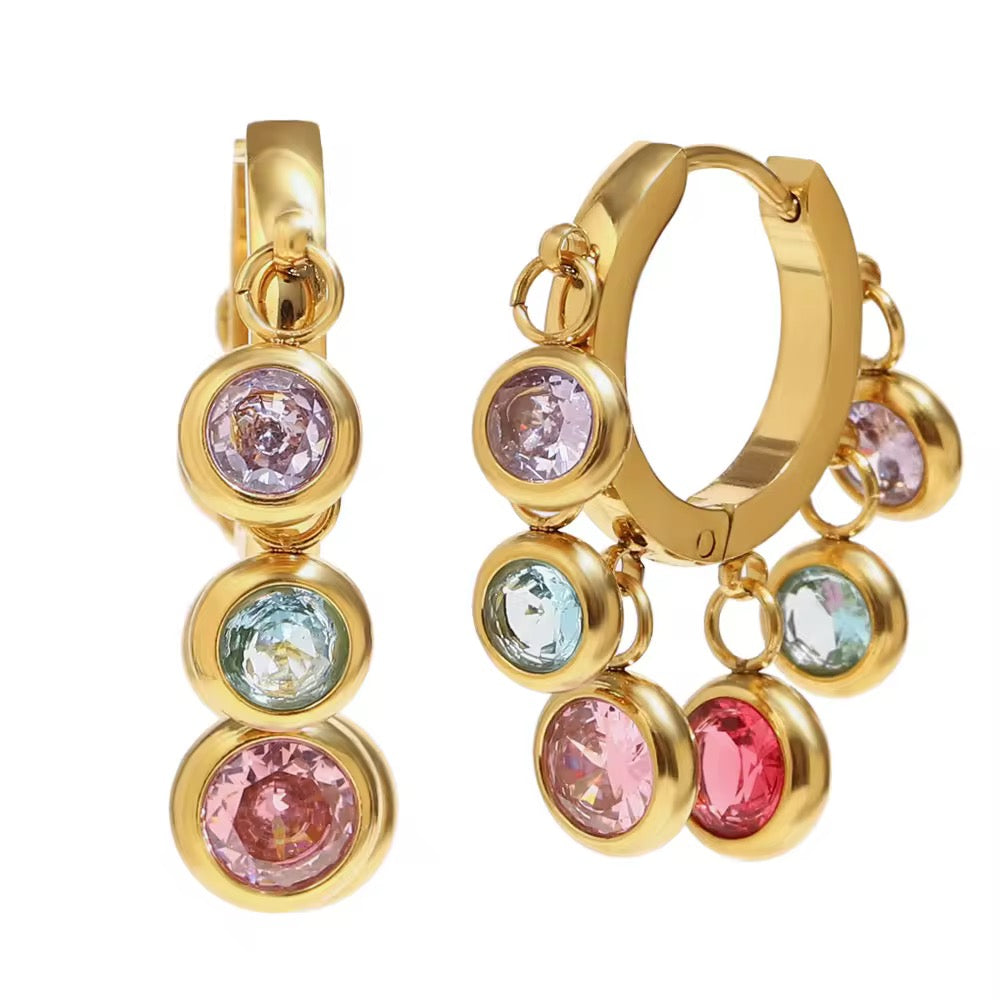 Celeste cascade Hoops