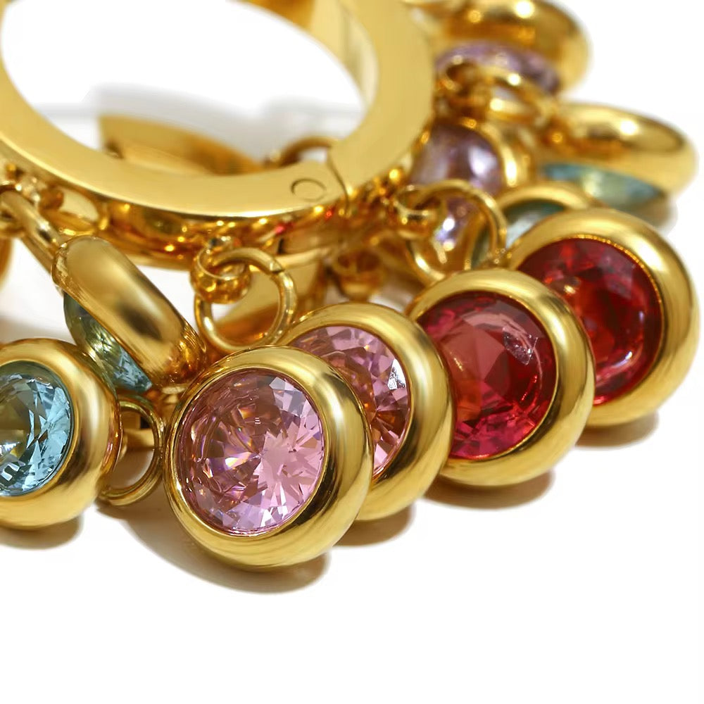 Celeste cascade Hoops