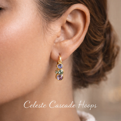 Celeste cascade Hoops