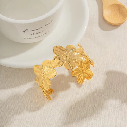 Floral Frame Bracelet