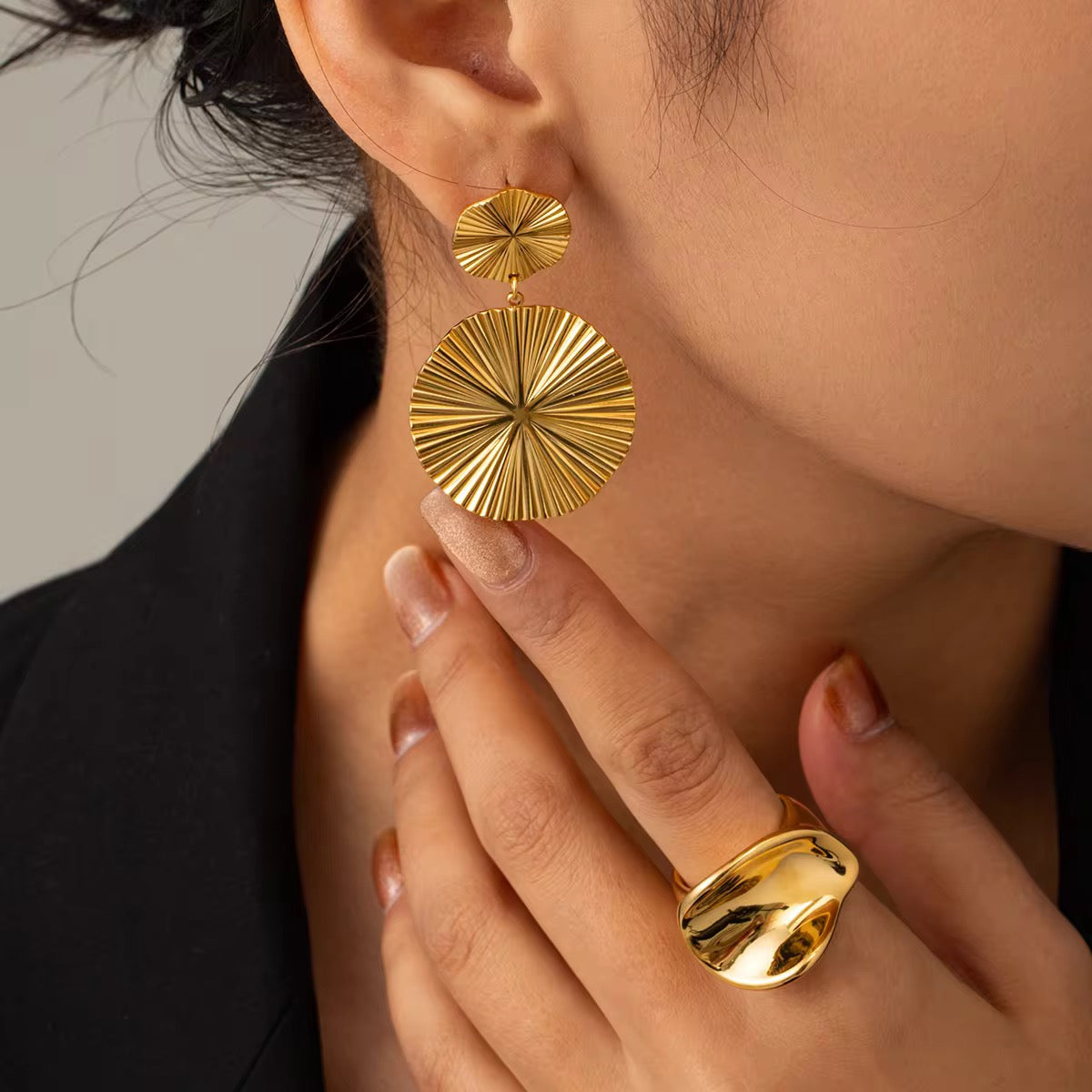 Dual Frame Earrings