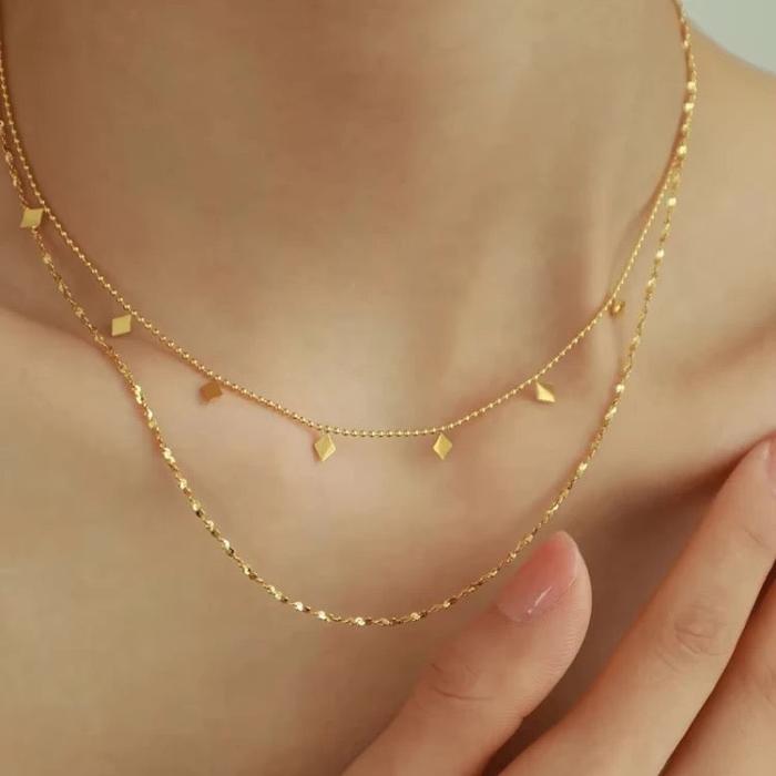 Radiant Layered Neckchain