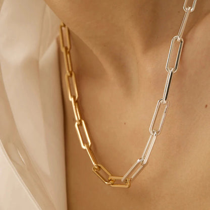 Gold-Silver Echo Neckchain