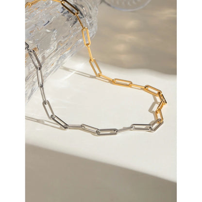 Gold-Silver Echo Neckchain