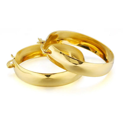 Aurora Circle Hoop Earrings