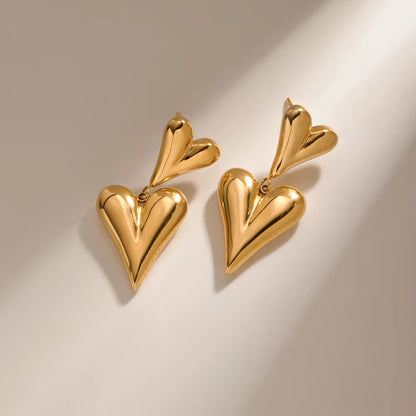 Heartbeat Dangler Earrings