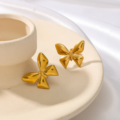 Butterfly Stud Earrings