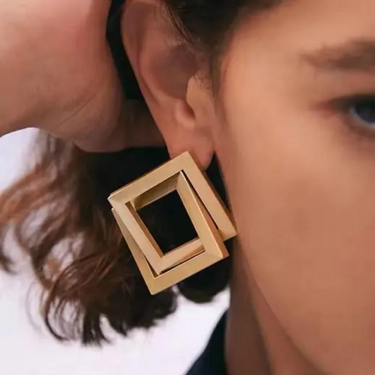 Geo Luxe Earrings