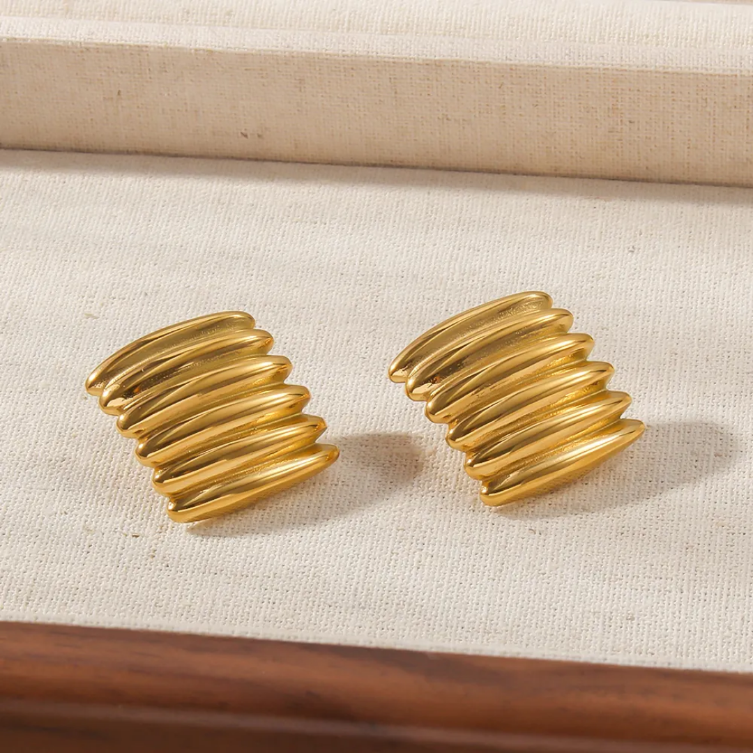 Glamour Grid Earrings